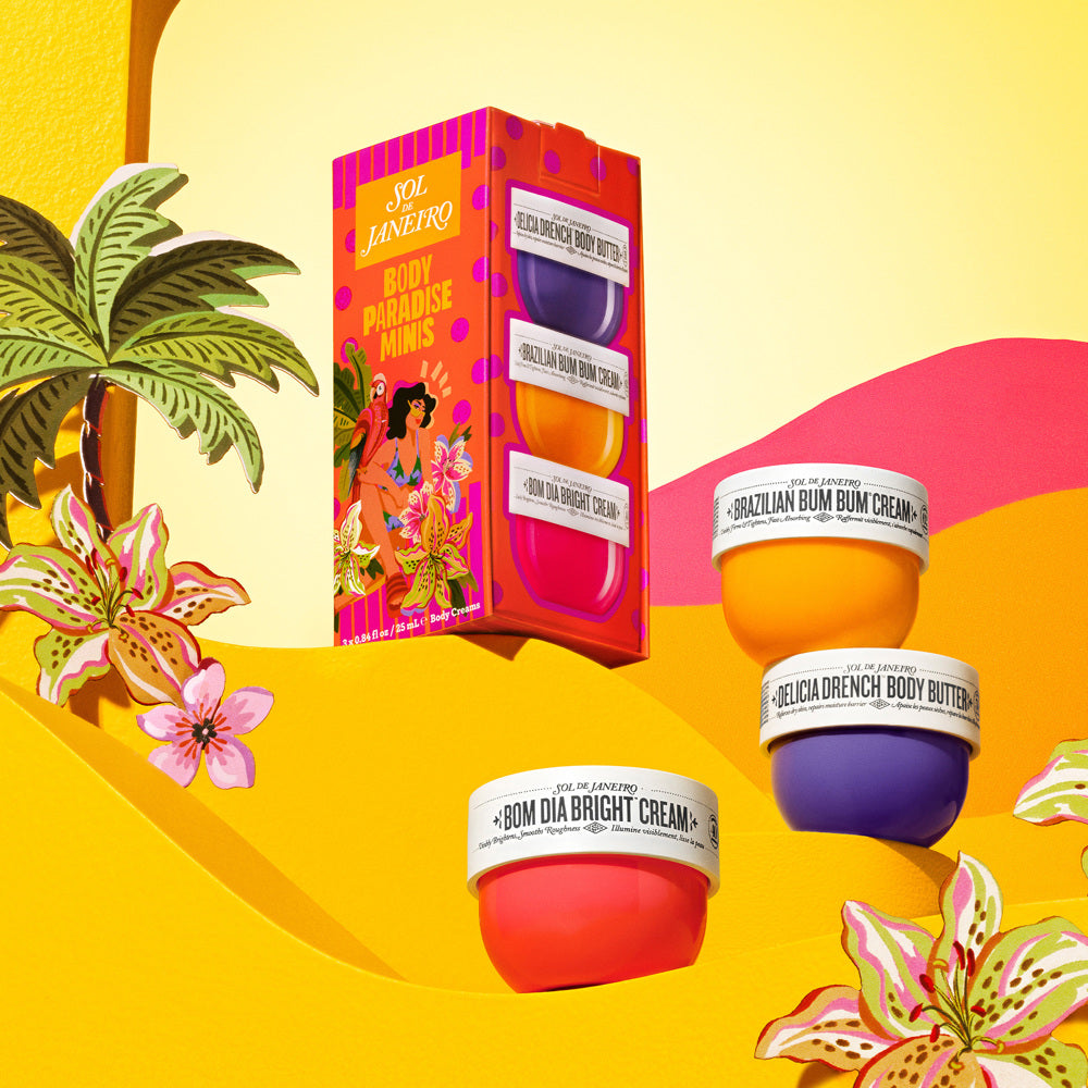 Body Paradise Minis Gift Set -  från Sol de Janeiro
