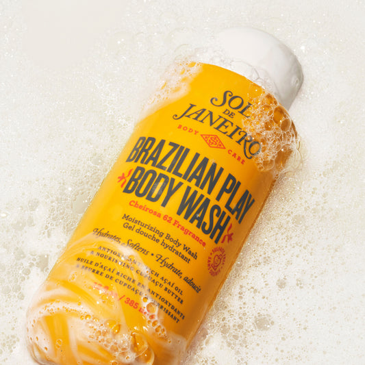 Brazilian 4 Play Moisturizing Shower Cream-Gel, 385ml - hudvård från Sol de Janeiro