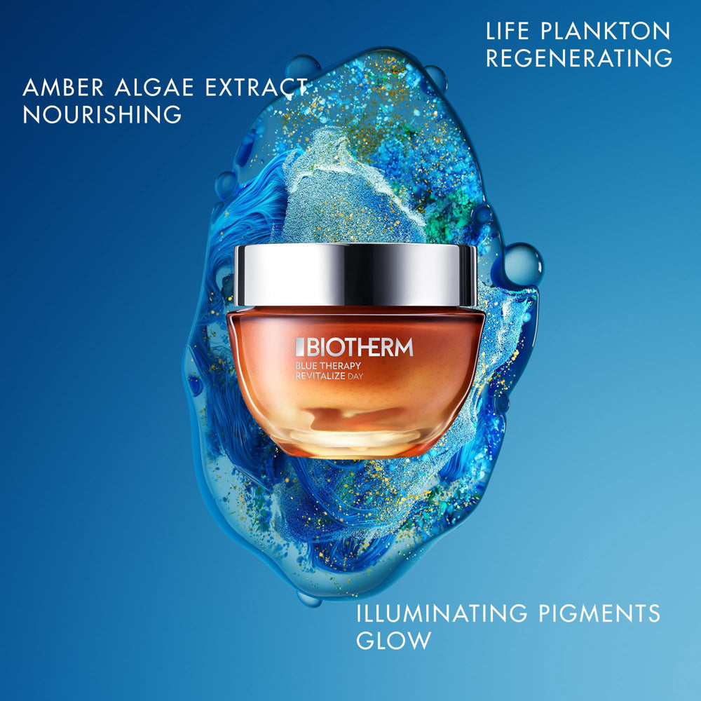 Blue Therapy Revitalize Moisturizing Day Cream, 50ml - hudvård från Biotherm