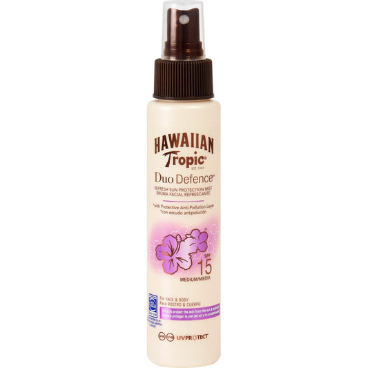 Hawaiian DuoDefence Refresh Mist SPF15 100 ml -  från Hawaiian Tropic