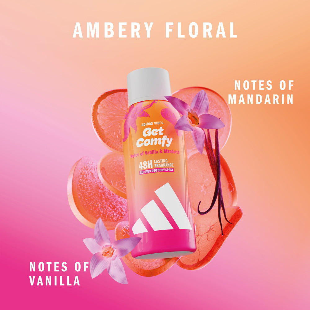 Vibes Get Comfy Deo Spray, 150ml - parfym från Adidas