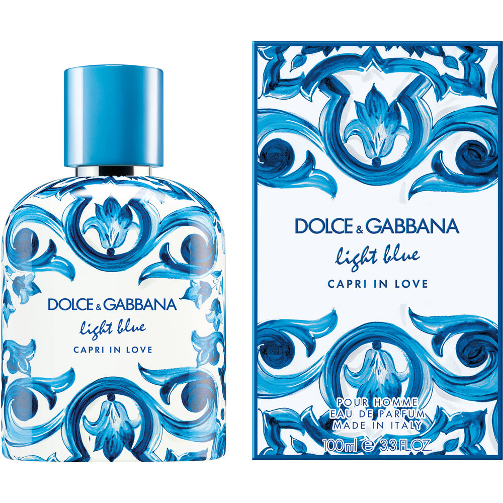 Light Blue Capri in Love Pour Homme, EdP - parfym från Dolce & Gabbana