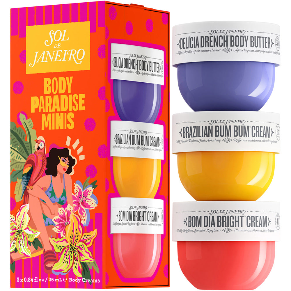 Body Paradise Minis Gift Set -  från Sol de Janeiro