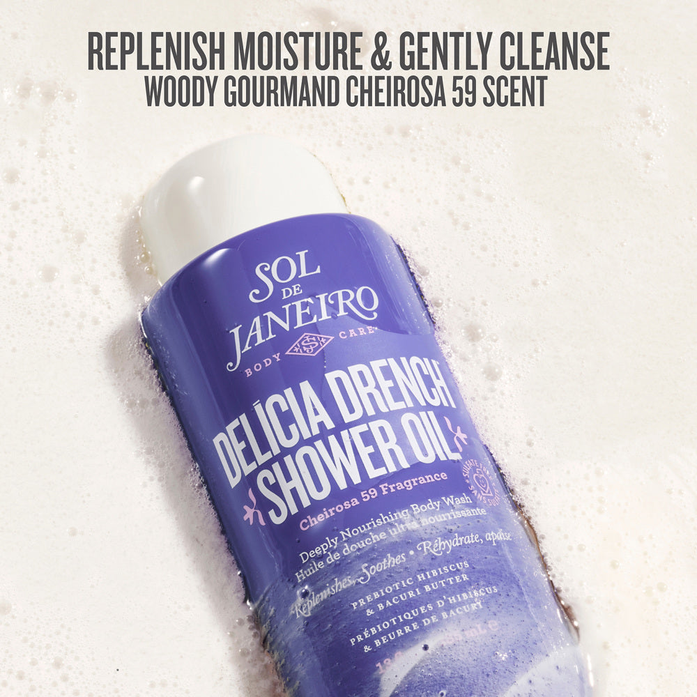 Delicia Drench Shower Oil - hudvård från Sol de Janeiro