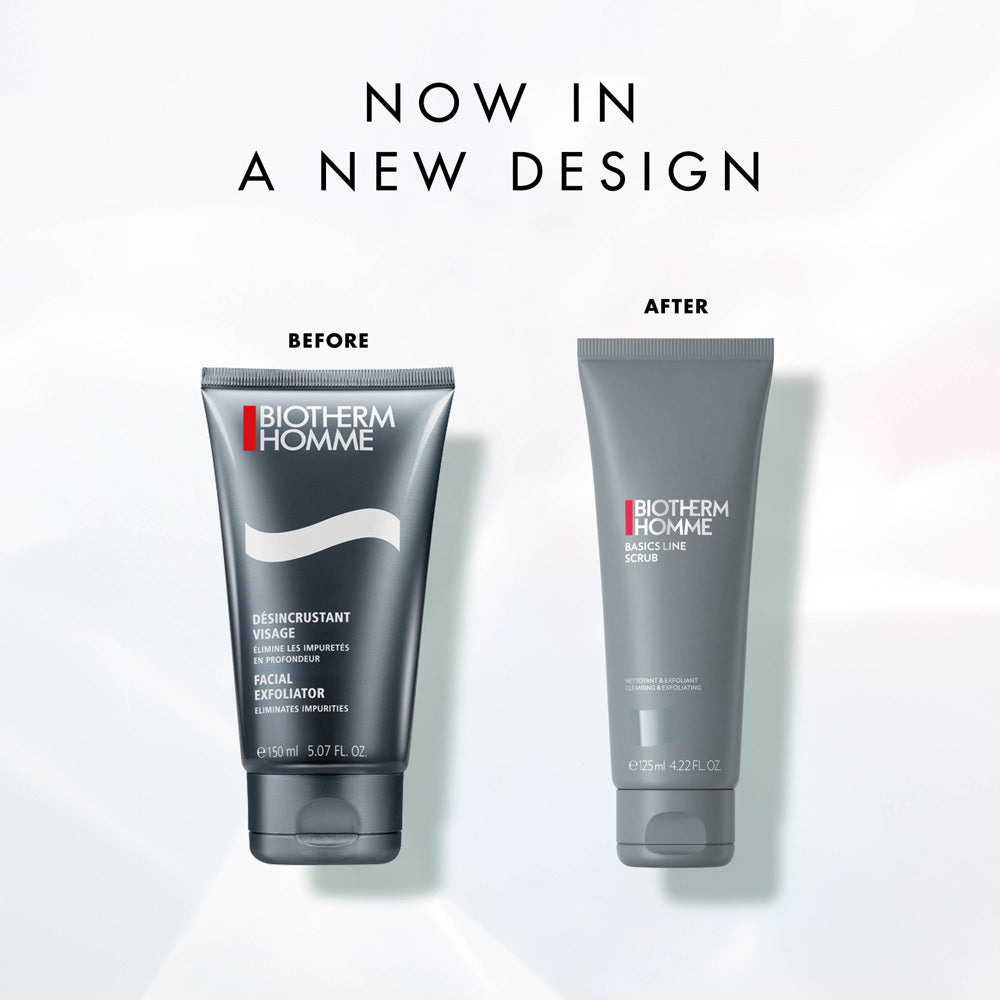 Homme Basic Facial Exfoliator, 125ml -  från Biotherm