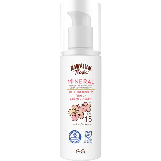 Mineral Sun Milk Lotion SPF15, 100ml - hudvård från Hawaiian Tropic
