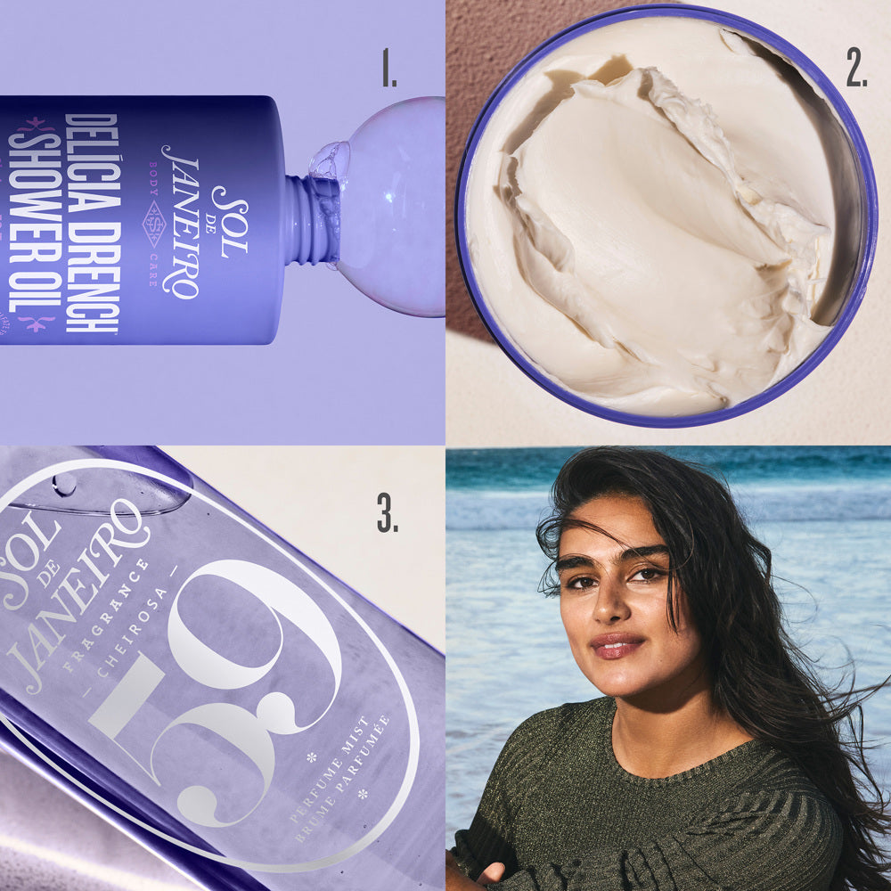 Delicia Drench Jet Set - hudvård från Sol de Janeiro