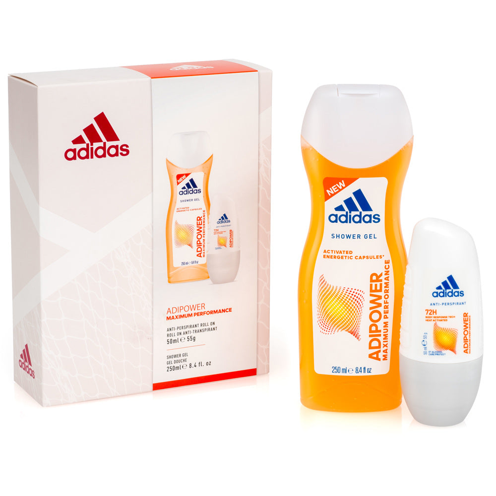 Adipower for Women Set, Shower gel 250ml + Deodorant 50ml -  från Adidas