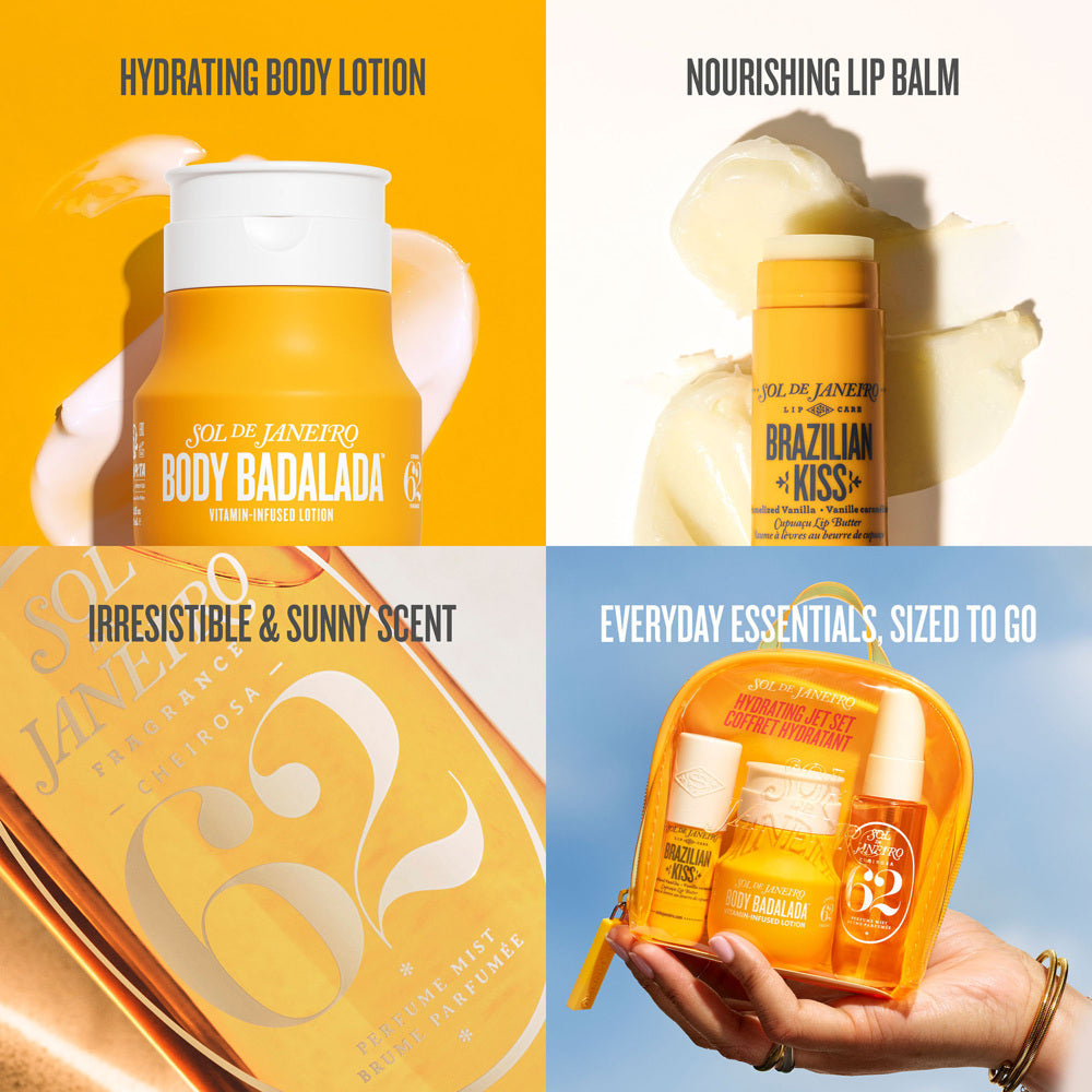 Cheriosa 62 Hydrating Jet Set - hudvård från Sol de Janeiro