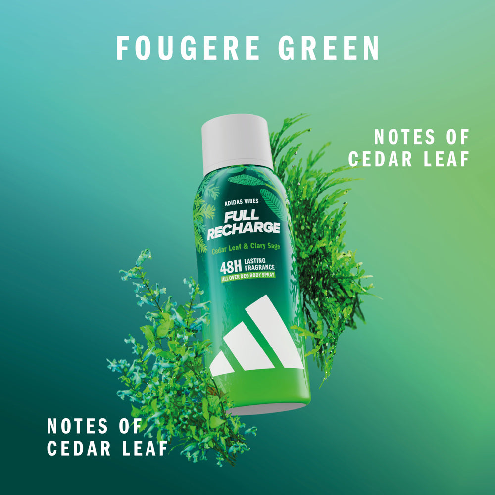 Vibes Full Recharge Deo Spray, 150ml - parfym från Adidas