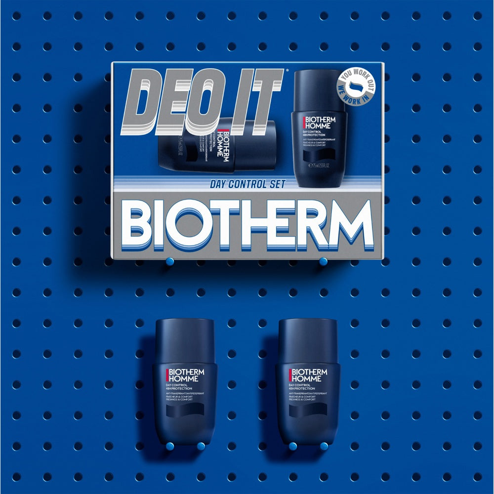 Homme Day Control 48H Deo Duo Set, 2x75ml -  från Biotherm