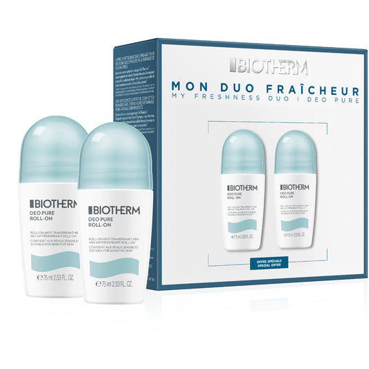 Deo Pure Roll-On Duo, 2x75ml -  från Biotherm