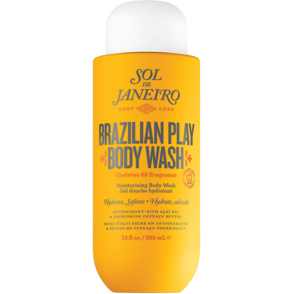 Brazilian 4 Play Moisturizing Shower Cream-Gel, 385ml - hudvård från Sol de Janeiro
