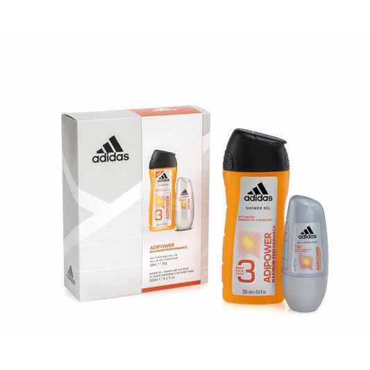 Adipower Man Set, Shower Gel 250ml + Deodorant 50ml -  från Adidas