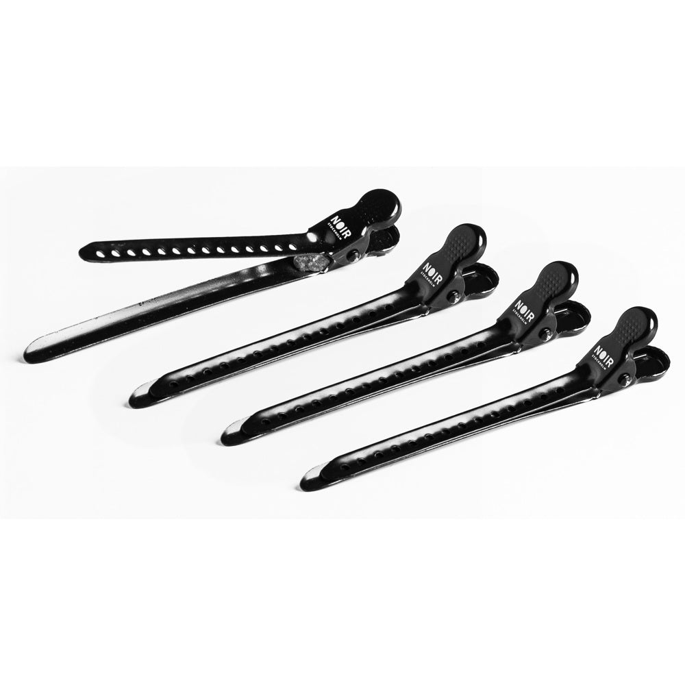Metal Hair Clips, 9,5cm - hårvård från NOIR Stockholm