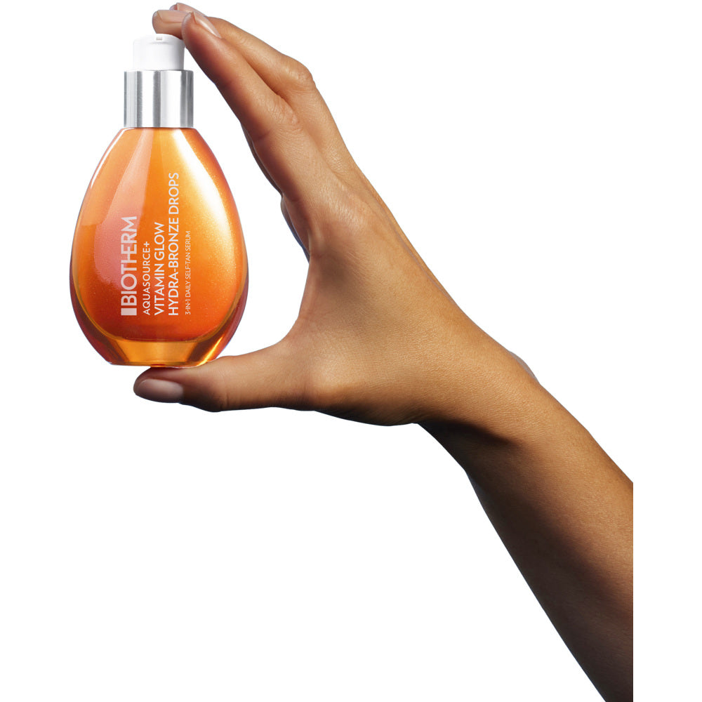 Aquasource+ Vitamin Glow Hydra-Bronze Drops, 50ml - hudvård från Biotherm