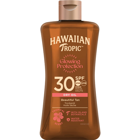 Glowing Protection Dry Oil SPF30 - hudvård från Hawaiian Tropic