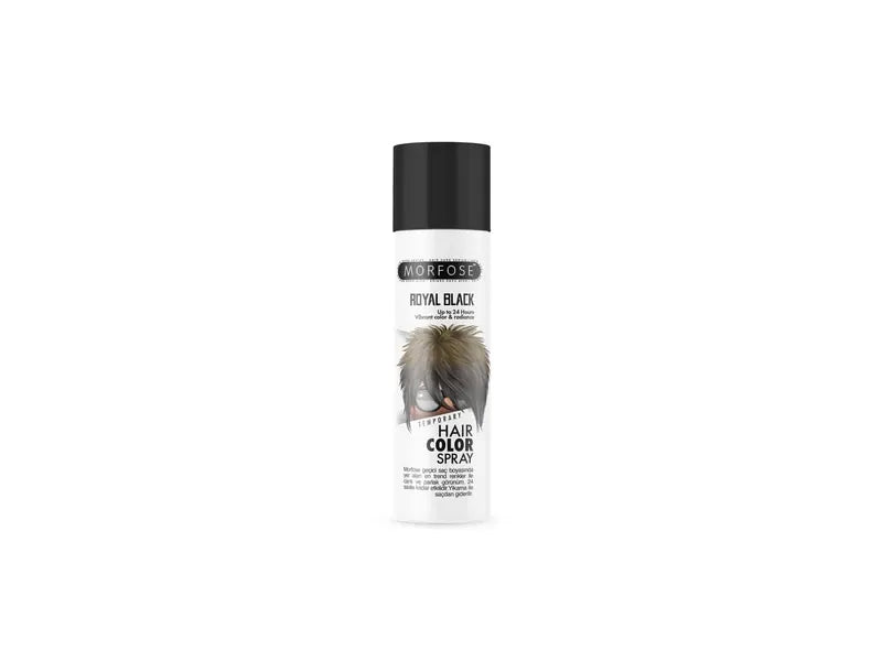 Morfose Royal Black Hair Color Spray - 150ml