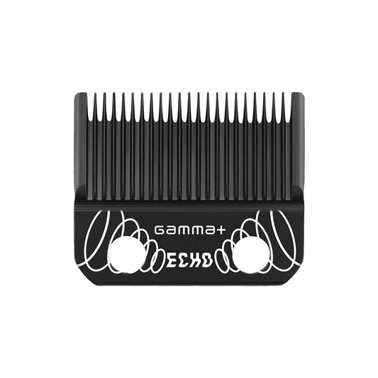 Gamma Piú Fixed ECHO DLC Blade: Precision Black Diamond Steel for Alpha, X-Ergo