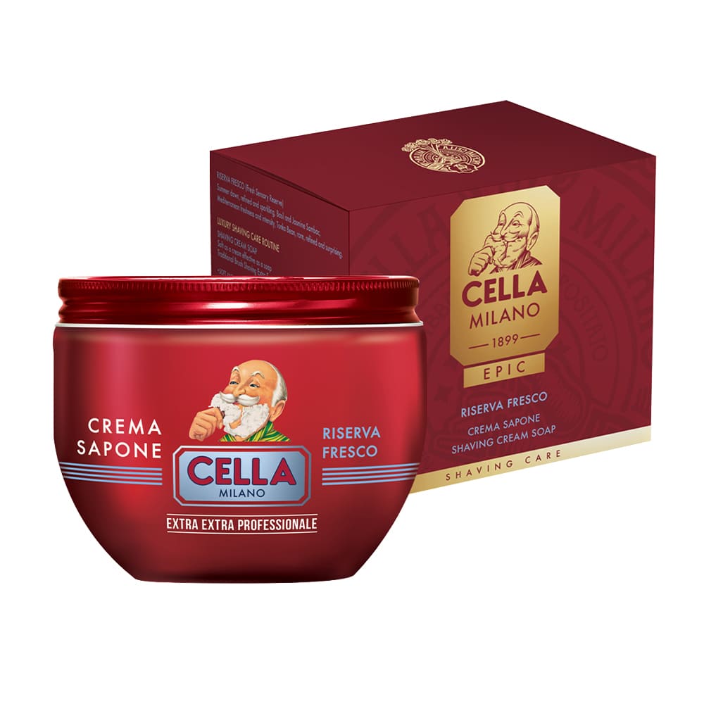 Cella Milano Epic shaving soap Riserva Fresco 300ml