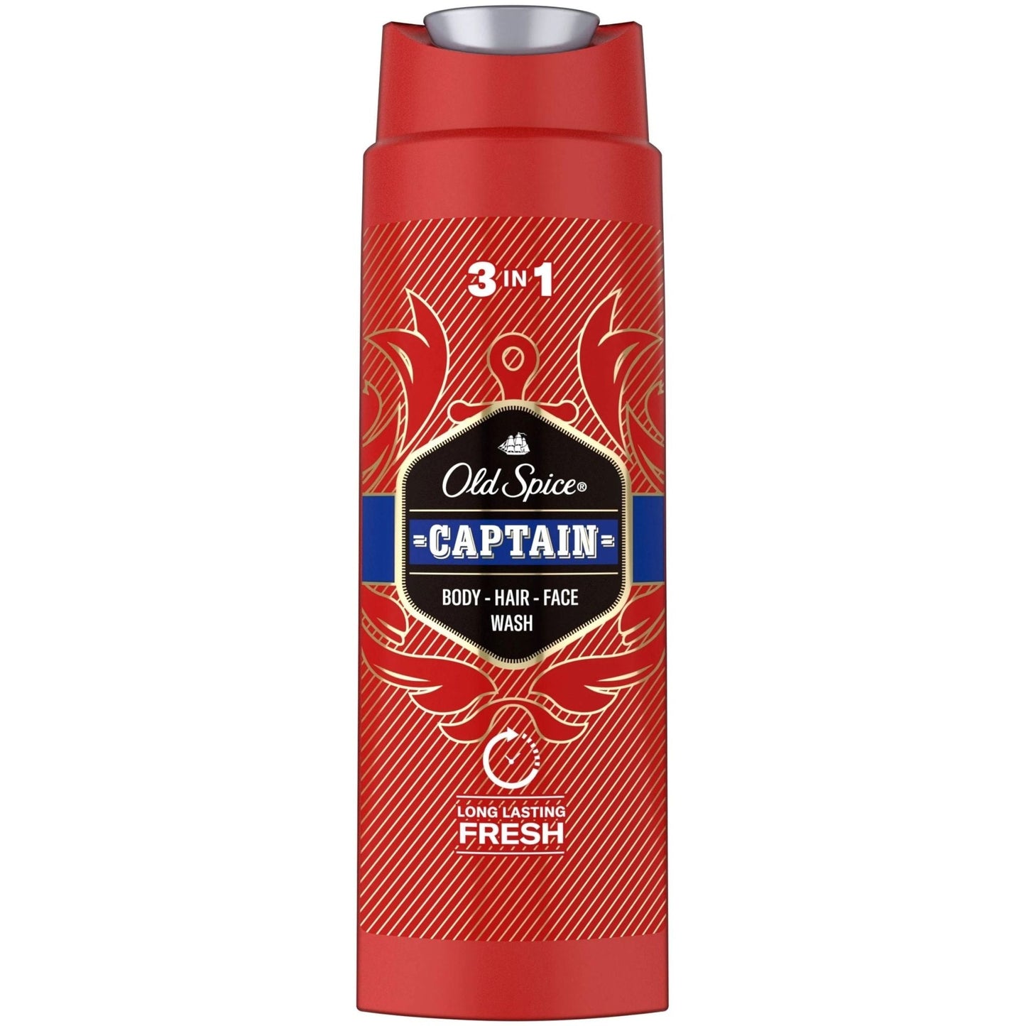 Old Spice Captain 3-in-1 Men's Refreshing Shower Gel & Shampoo 13.5 fl oz