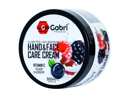 Gabri Yoghurt & Blackberry Hand & Face Care Cream 300ml