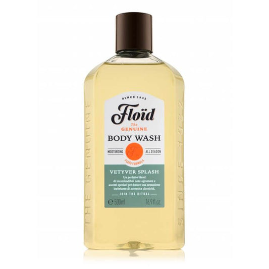 Floïd Vetyver Splash Body Wash: Invigorating, Moisturizing Daily Shower Gel