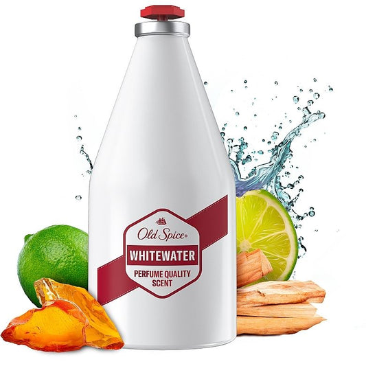 Old Spice Whitewater After Shave Lotion for Men – Refreshing Clean Scent