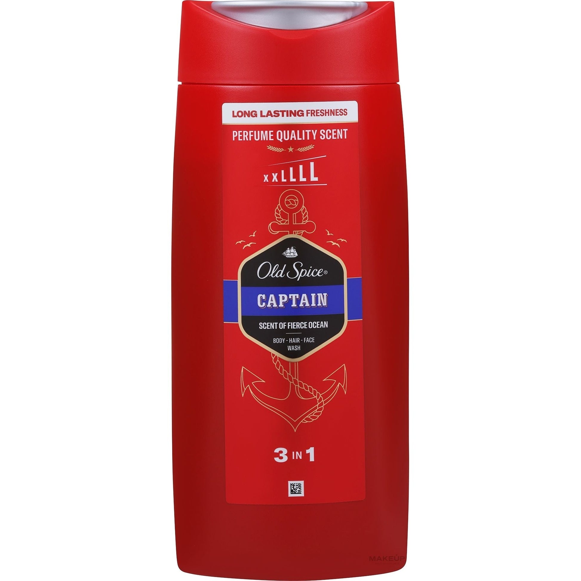Old Spice Captain 3-in-1 Invigorating Body Hair Face Wash Shower Gel 675ml