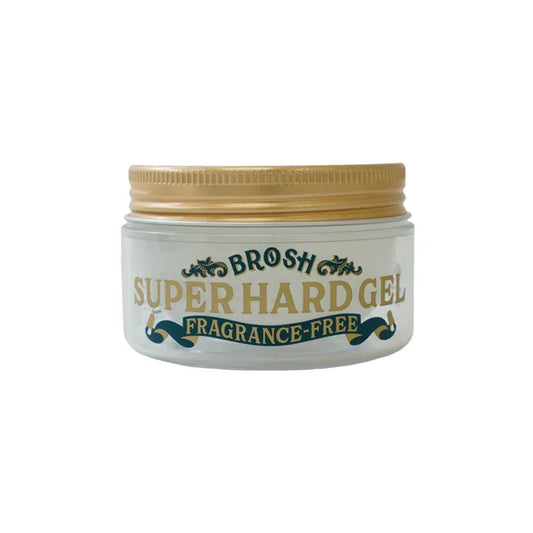 BROSH Super Hard Gel Hårgelé, Doftfri Resestorlek, 70 g