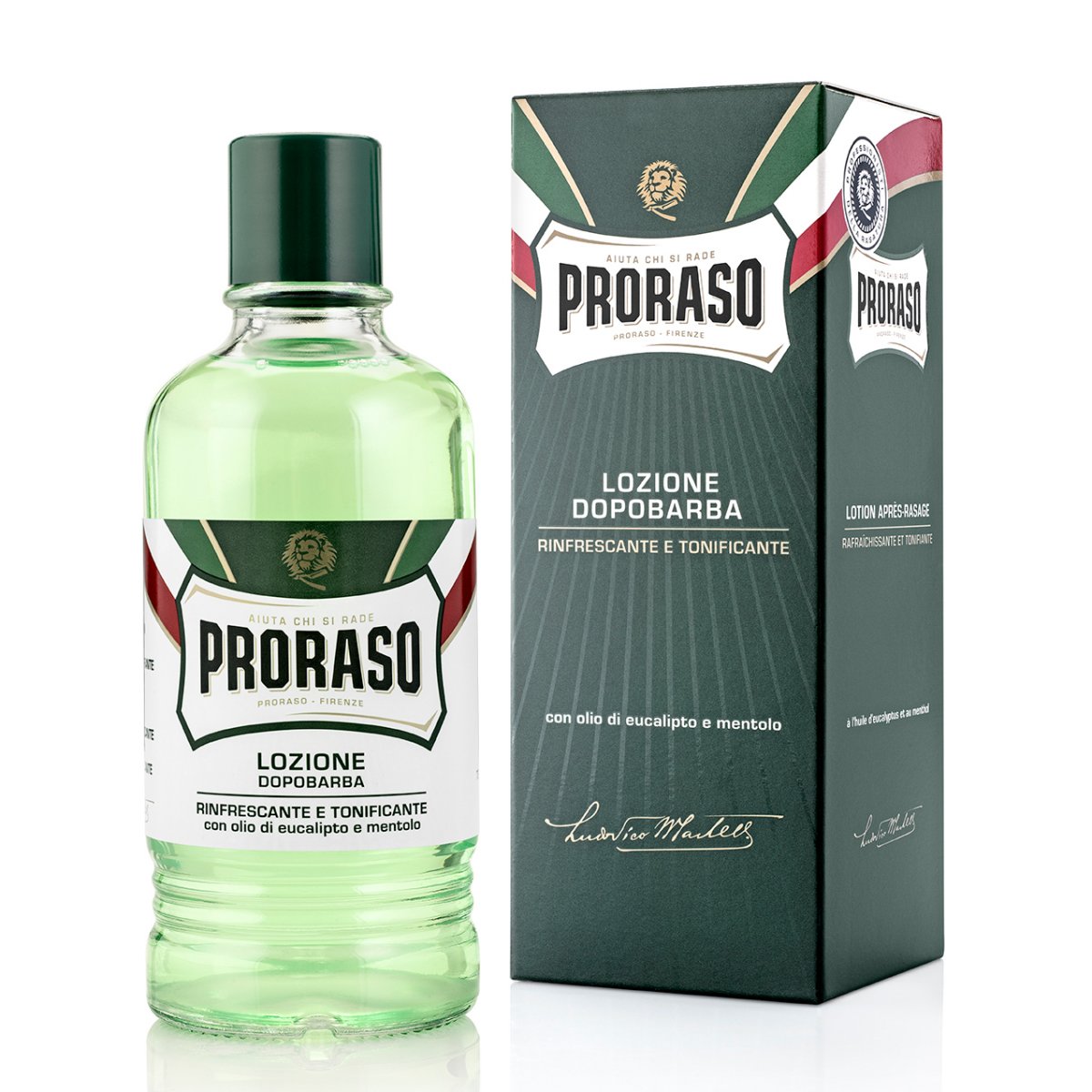 Proraso Green Line Aftershave Lotion 400 ml