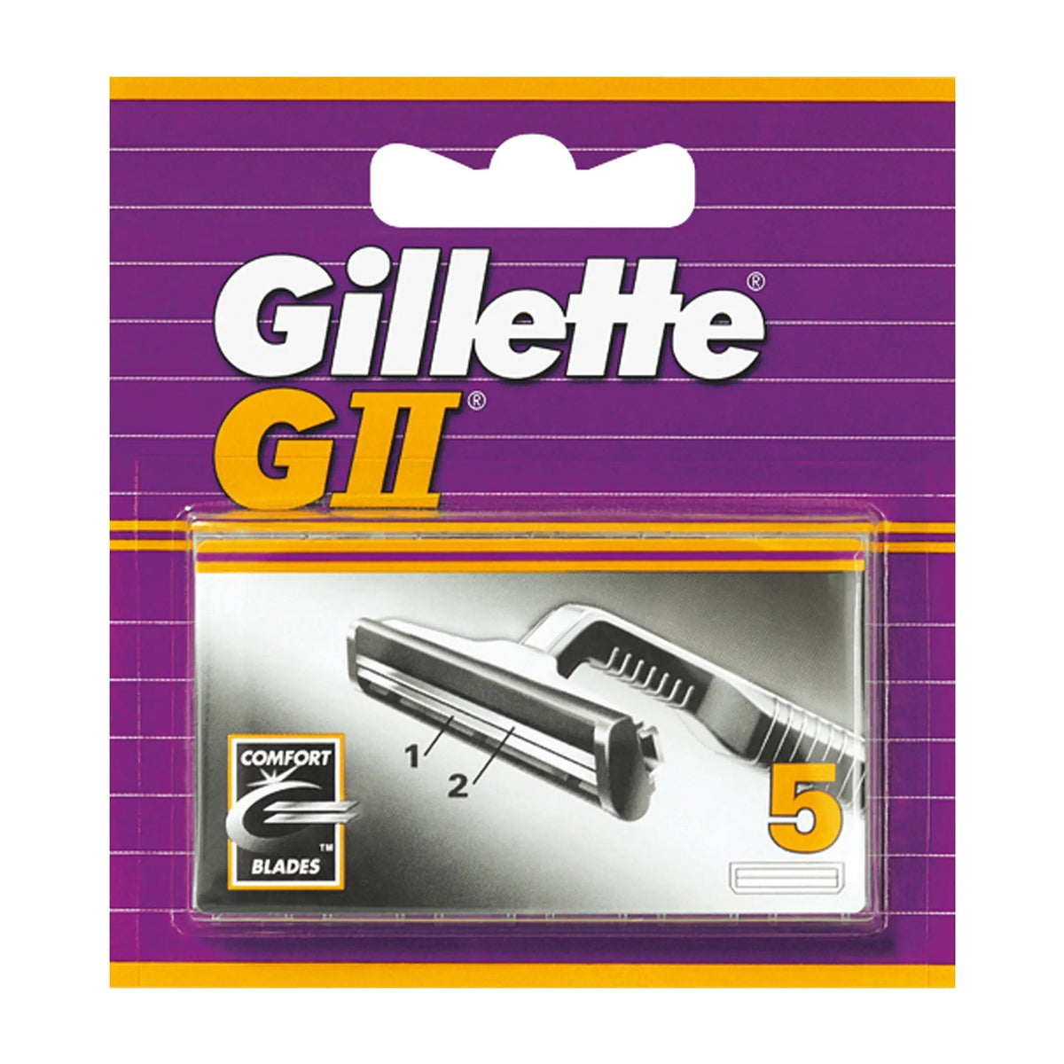 Gillette G II Rakblad 5-pack