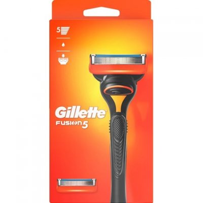 Gillette Fusion5 Manual Razor: 5 Blades, Precision Trimmer, Comfort Guard