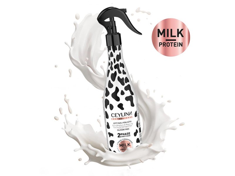 Ceylinn Thrill Milk Protein (Silikon Free) 2 Phase Conditioner Spray - 400ml