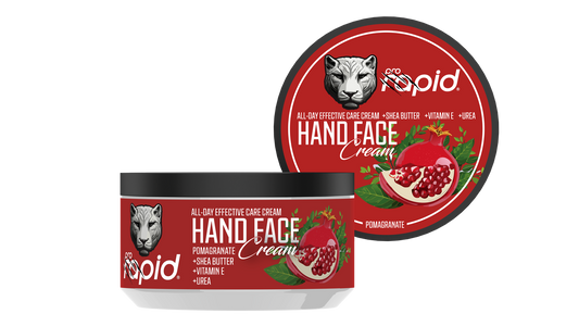 Barber Product Prorapid Hand- och Ansiktskräm med Granatäpple, 300 ml