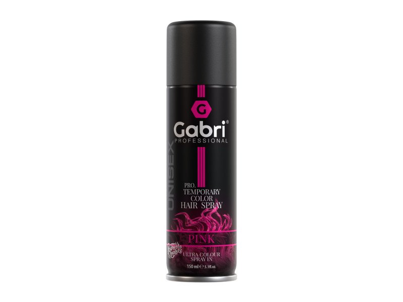 Gabri Pink Color Hair Spray 150ml - Pink