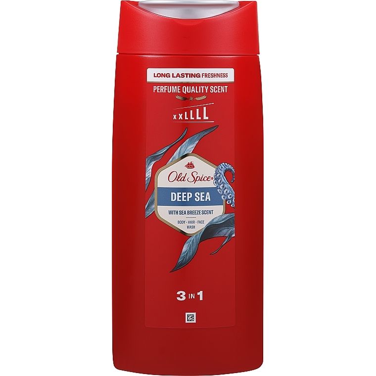 Old Spice Deep Sea with Minerals Men's Shower Gel, Invigorating Body Wash