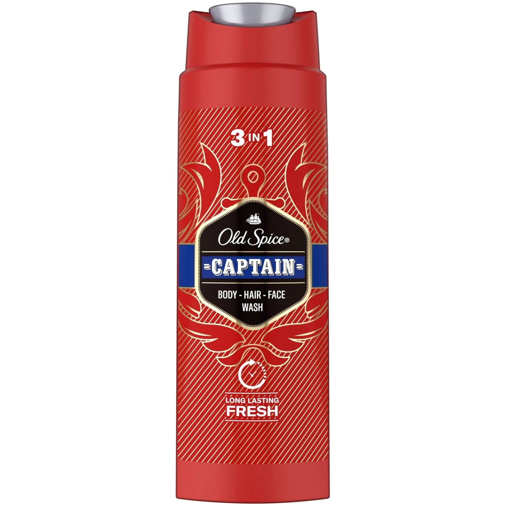 Old Spice Captain 3-in-1 Men's Refreshing Shower Gel & Shampoo 13.5 fl oz