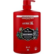 Old Spice Wolfthorn Men's 3-in-1 Shower Gel, Shampoo, and Body Wash