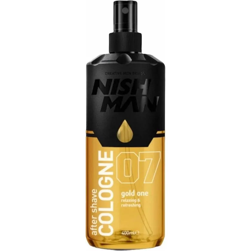 Nish Man Gold One After Shave Cologne Bulk Pack - 12 x 13.5 fl oz Bottles