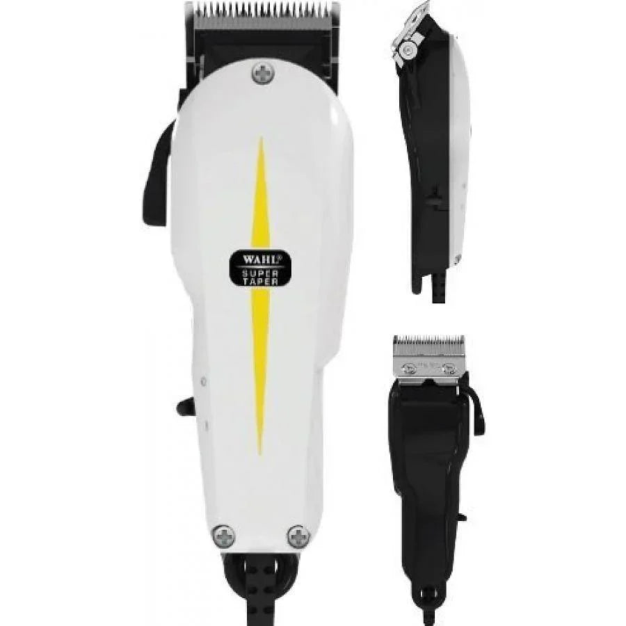 Wahl Super Taper Professional Corded Hair Clipper – Powerful V5000 Motor, Precision Blades