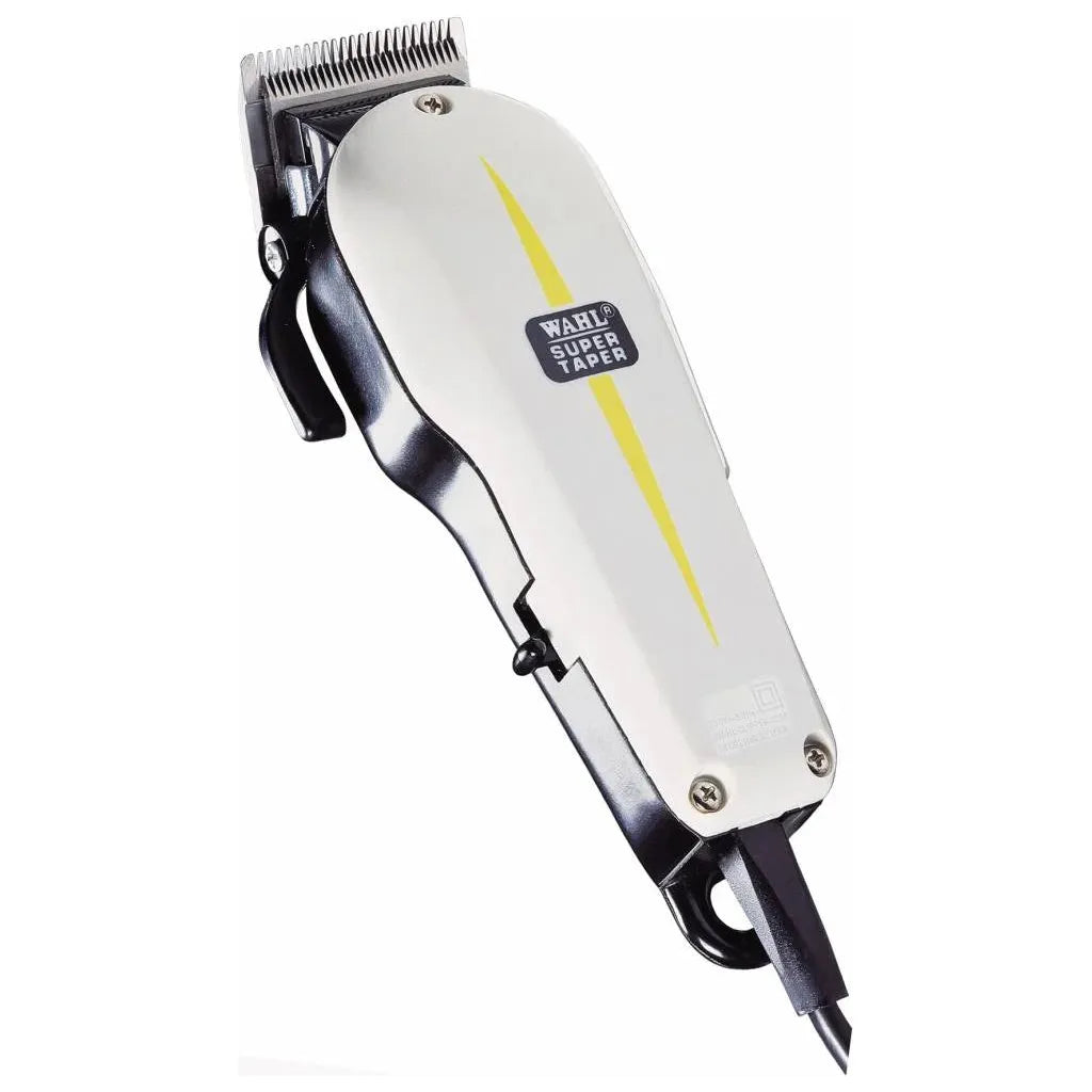 Wahl Super Taper Professional Corded Hair Clipper – Powerful V5000 Motor, Precision Blades