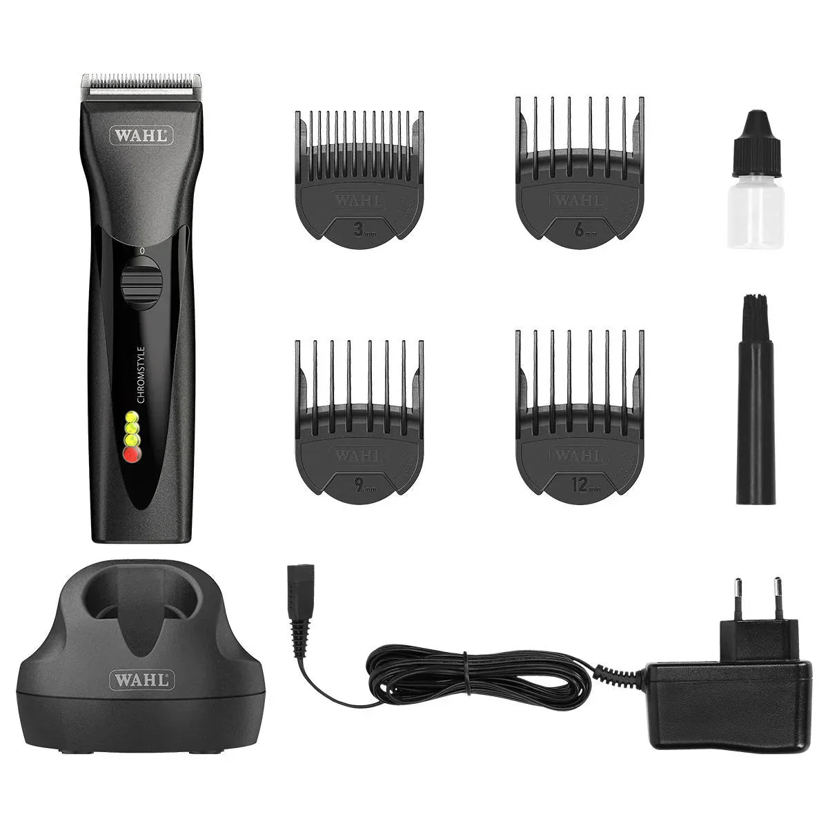 Wahl Chromstyle Cordless Hair Clipper Black Professional Precision Trimmer German Blade