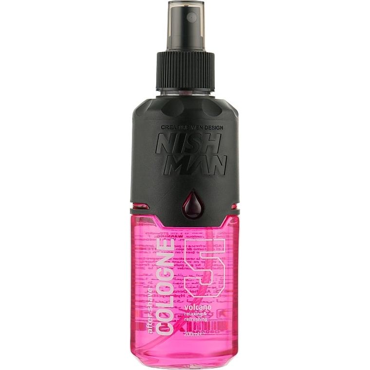 Nish Man Volcano After Shave Cologne 12-Pack: Soothing 400ml Bulk Set