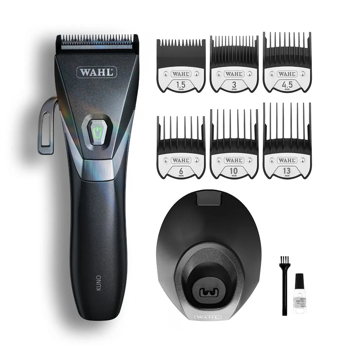 Wahl Kuno Professional Corded/Cordless Hair Clipper – Precision Diamond Blade, Long-Lasting