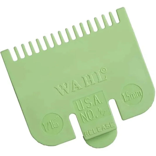 Wahl Professional Clipper Attachment Comb, 1/16-inch (1.5mm) Lime Green Plastic Guide