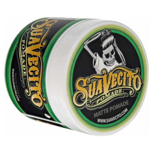 Suavecito Matte Pomade 4 oz: Medium Hold, No Shine Hair Styling