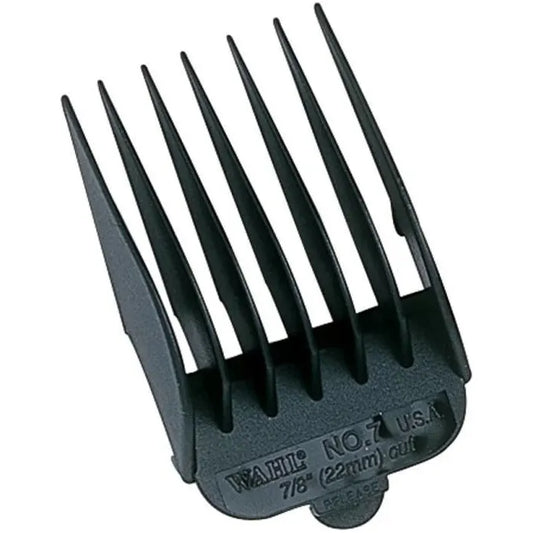 Wahl Professional Hair Clipper Guide Comb No. 7 22mm Black