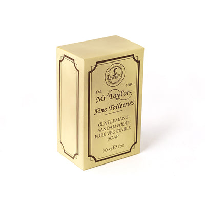 Luxurious Taylor of Old Bond Street Sandalwood Bath Soap Bar, 7 Ounce