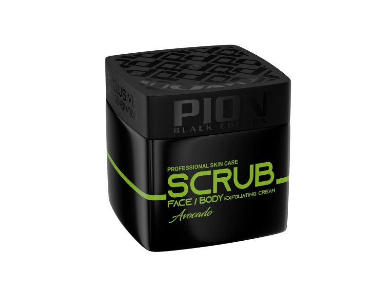 Pion Black Edition Face & Body Scrub Avocado - 320ml